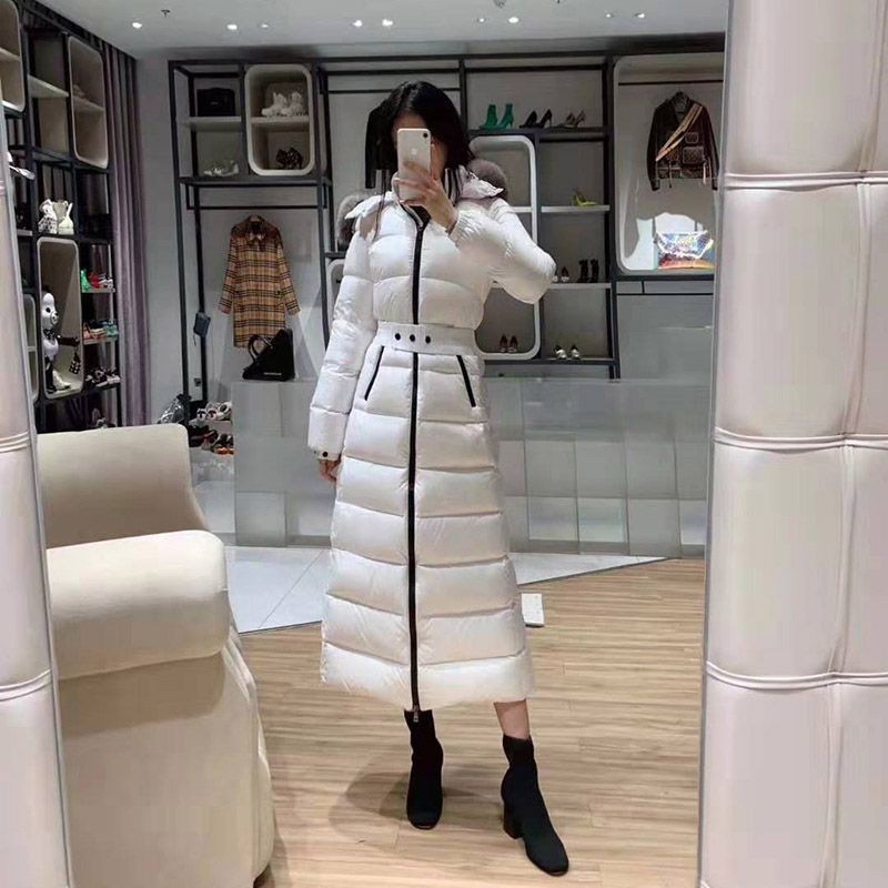 【日本未発売】 モンクレール HUDSON ロングスタイル ファー付きダウン偽物 moy93903人気
