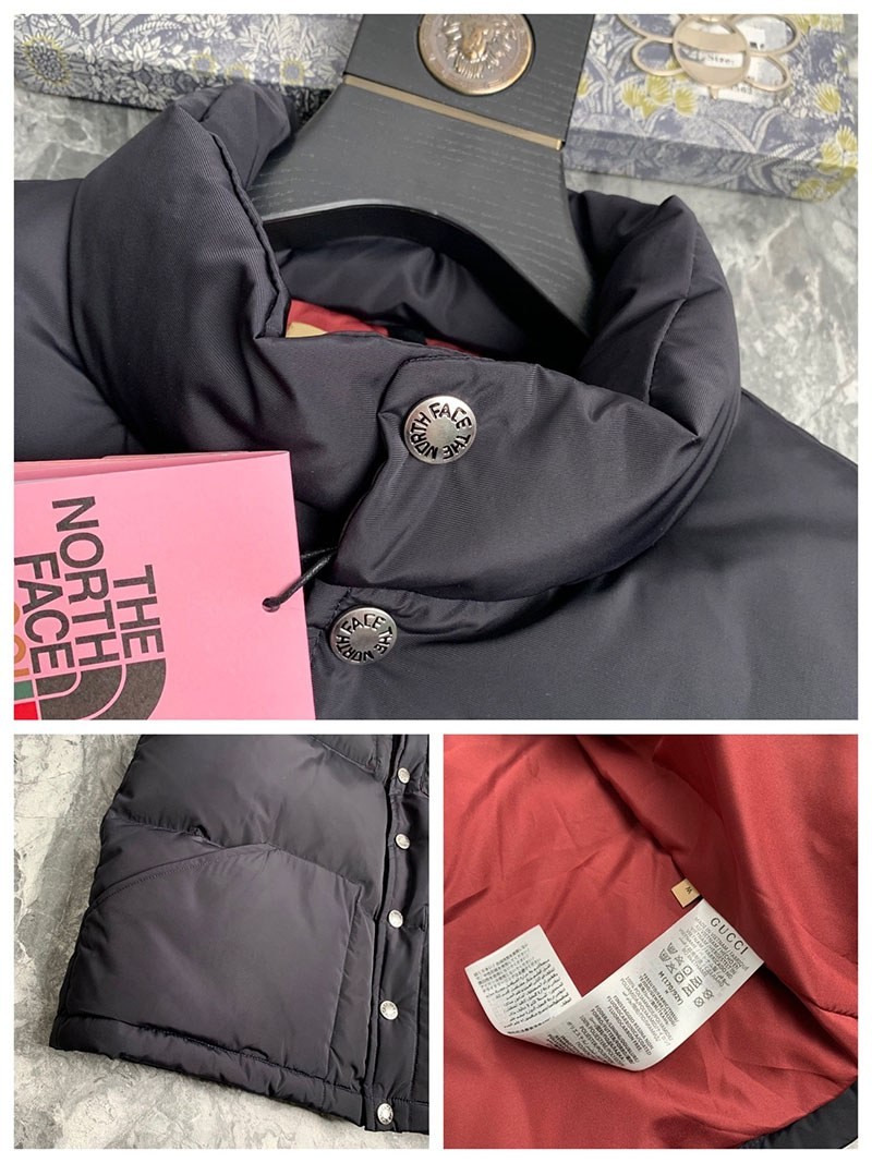 稀少 グッチ x ノースフェイス★ダウンベスト偽物 Noa32128品質保証