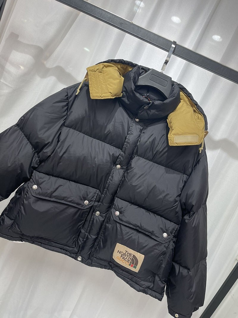 大人気！グッチ ノースフェイス ナイロンダウンコピー Nob31309通販