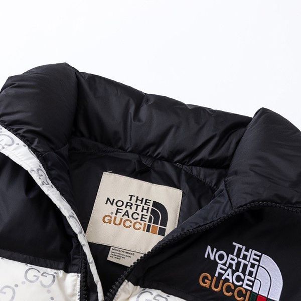 可愛いノースフェイスxグッチ 偽物 ダウンジャケット Nob77847激安送料無料