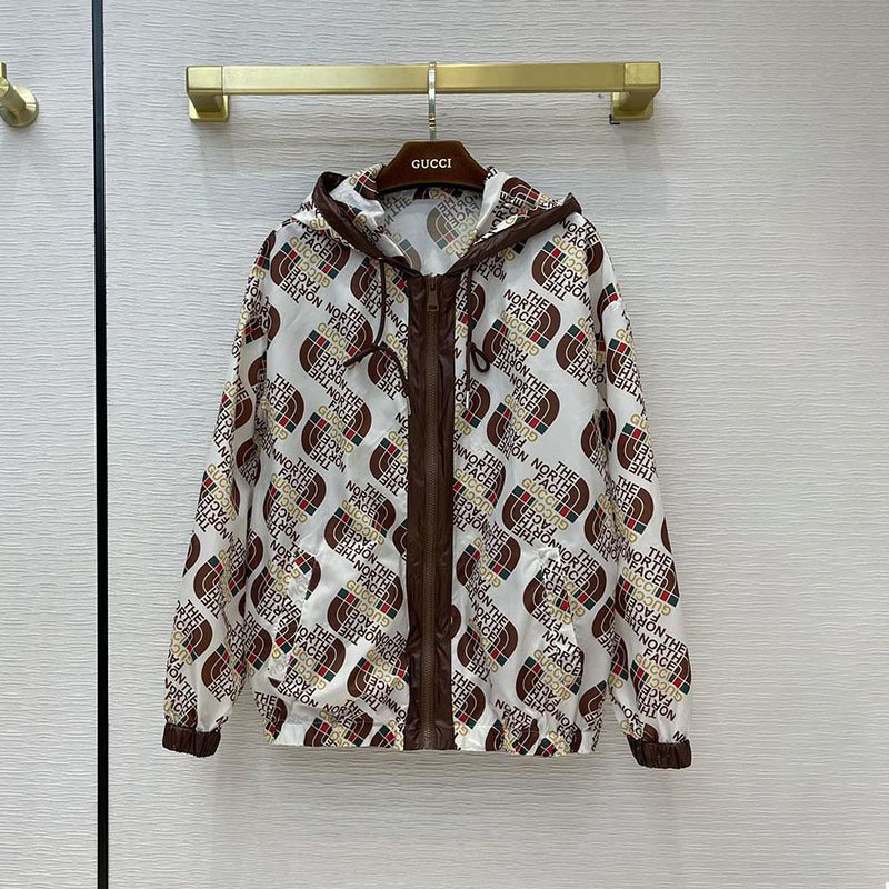 定番 ノースフェイス グッチ コラボ テクニカル コピー ジャケットNod74937