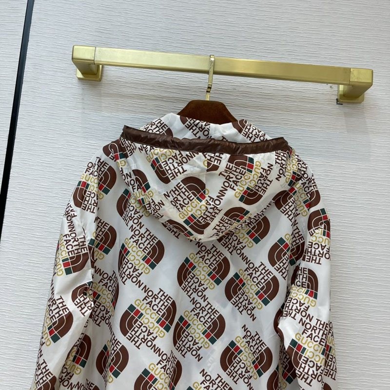 定番 ノースフェイス グッチ コラボ テクニカル コピー ジャケットNod74937品質保証