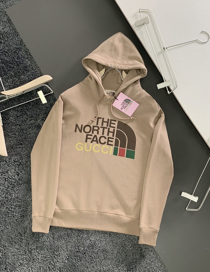 欲しい♡超限定♪ グッチ×ノースフェイス*コラボロゴフーディ コピー スウェットパーカー Noe68568