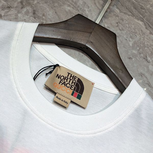 新作限定 グッチ ノースフェイス コピー Tシャツ 3色 Noe78560激安送料無料