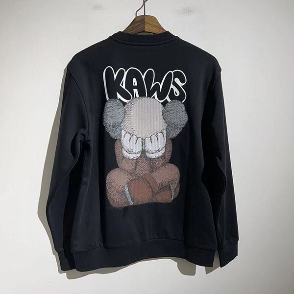大人気！KAWS×ノースフェイス コラボ 長袖コットントレーナー 2色 Noj10113通販