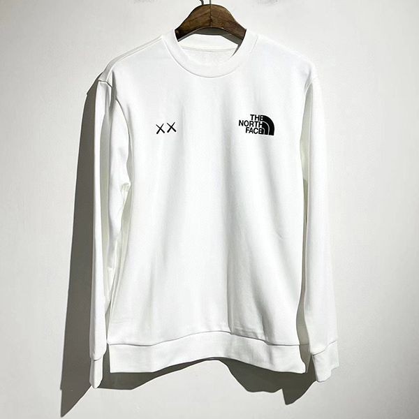 大人気！KAWS×ノースフェイス コラボ 長袖コットントレーナー 2色 Noj10113高い品質