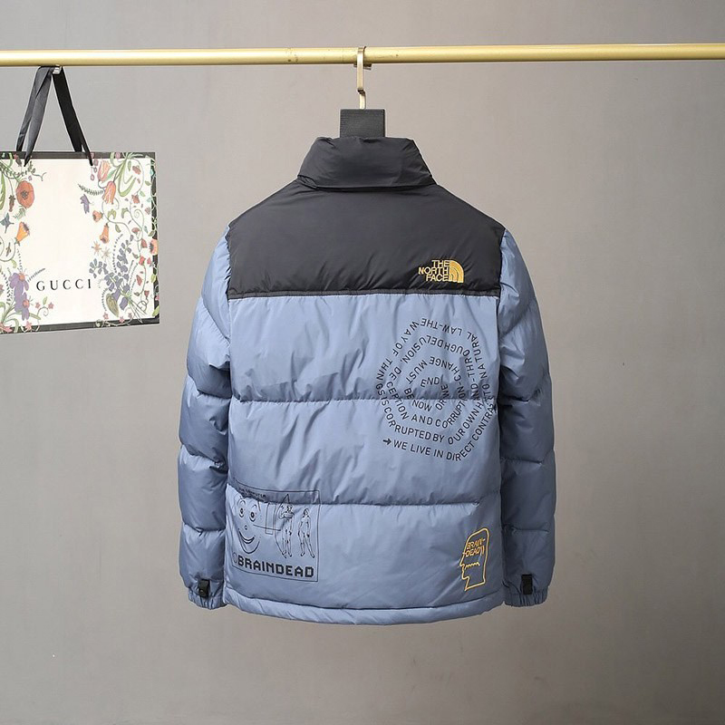 暖かい服装 ノースフェイス ｘ ブレインデッド ヌプシ ジャケットコピーNok67737通販