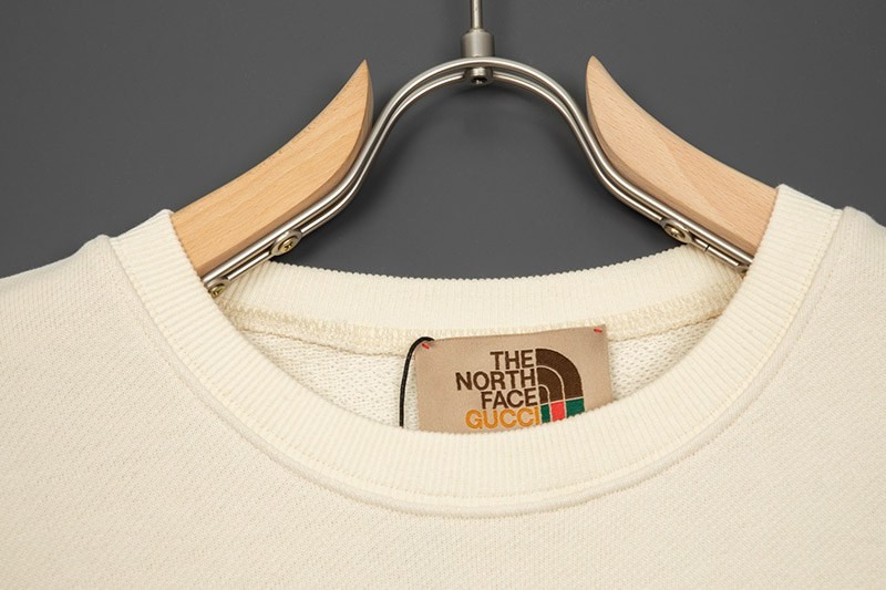 暖かい服装 ノースフェイス×グッチコットンスウェットシャツ偽物 Nok95712激安送料無料