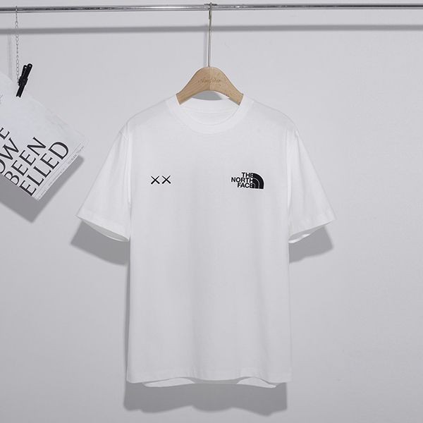 ノースフェイス XX KAWS 偽物 エンブロイダリー コットンTシャツ Nop85537