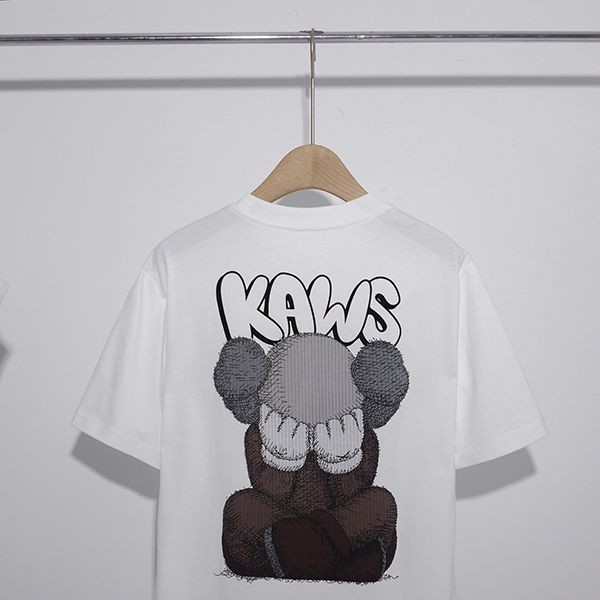 ノースフェイス XX KAWS 偽物 エンブロイダリー コットンTシャツ Nop85537高い品質