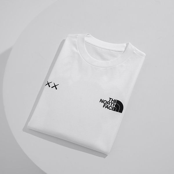 ノースフェイス XX KAWS 偽物 エンブロイダリー コットンTシャツ Nop85537人気