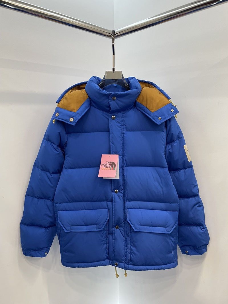 ☆超人気☆ ノースフェイス × グッチ コラボ ダウンジャケットコピー Noq96497