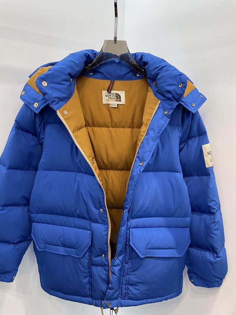 ☆超人気☆ ノースフェイス × グッチ コラボ ダウンジャケットコピー Noq96497N級品