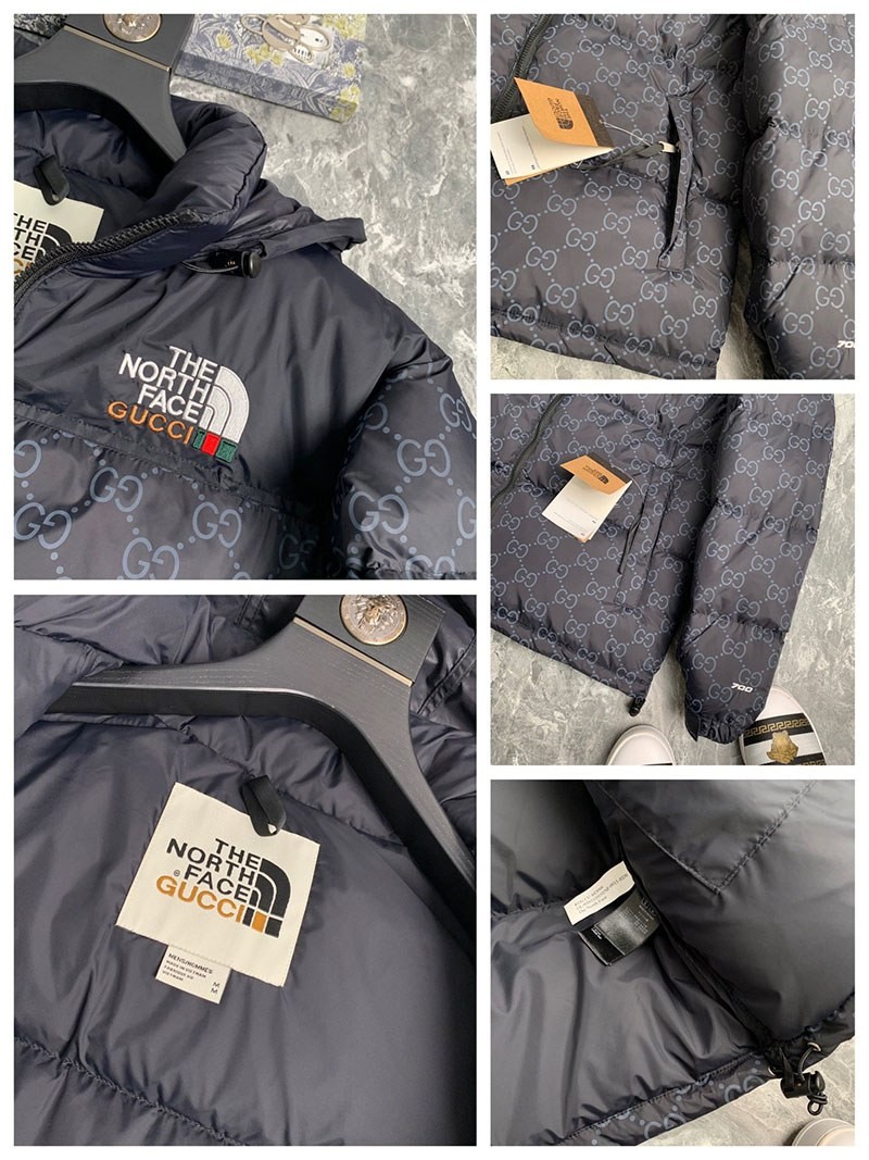 ★日本!!人気！2021 グッチ ノースフェイス コピー ナイロンジャケット ノースフェイス コピー グッチ Nor31716品質保証