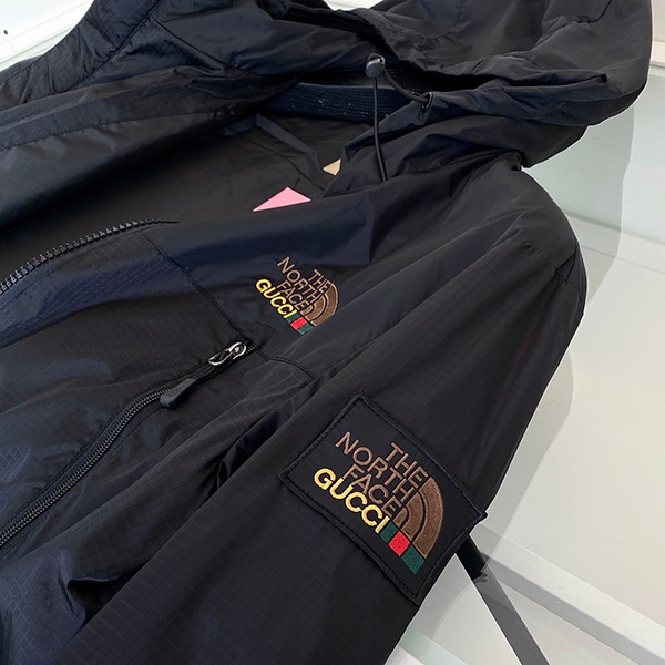 ☆超人気☆ グッチ x ノースフェイス★ロゴジップアップジャケットコピー Noy09689人気