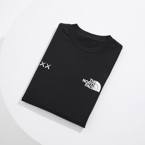 ノースフェイス XX KAWS コピー エンブロイダリー コットンTシャツ Noy44533人気