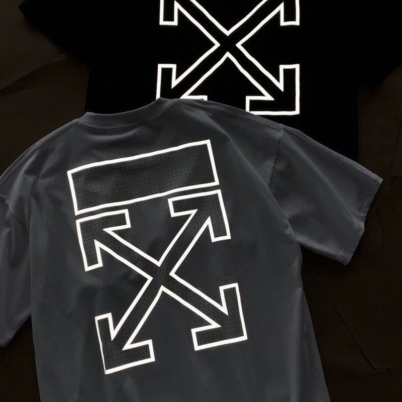 世界中で大人気♪オフホワイト 偽物 アローロゴTシャツ ofa40706高い品質