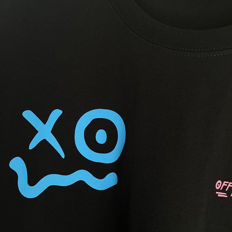 超話題!オフホワイト グラフィティ アローロゴTシャツ コピー ofc45272最高級