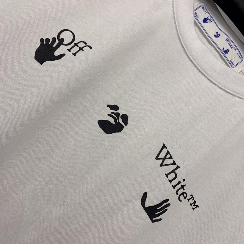 完売必至 OFF WHITE Tシャツ コピー スプレー カラバッジョ スリムフィット off48995代引きを販売