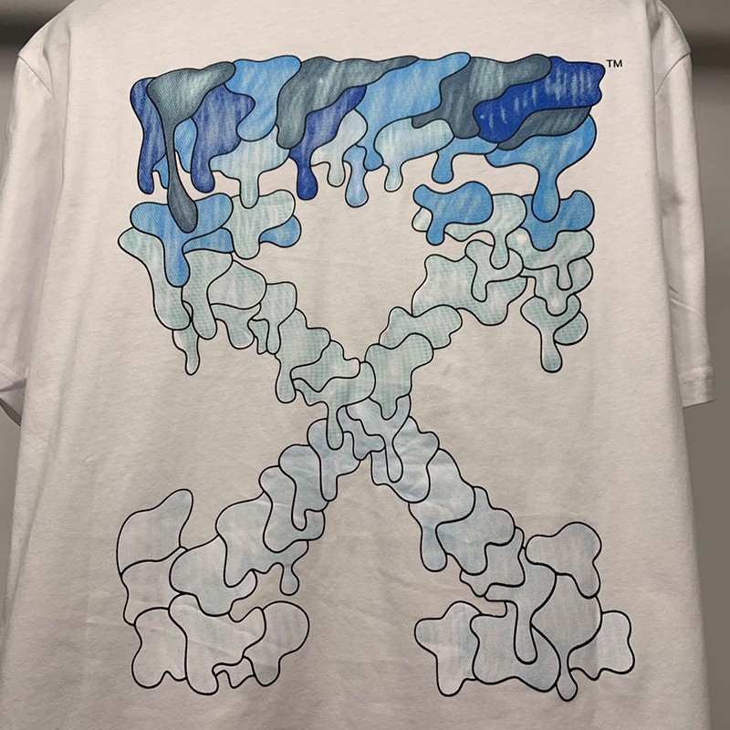 完売必至 OFF WHITE Tシャツ コピー スプレー カラバッジョ スリムフィット off48995品質保証
