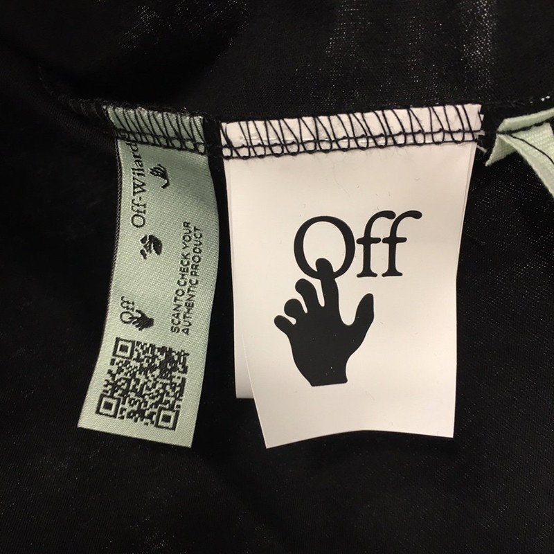 可愛いOFF WHITE Tシャツ コピー スプレー カラバッジョ スリムフィット ofj81650人気