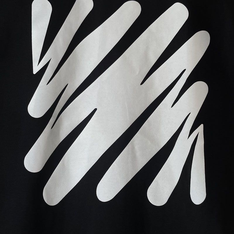 争奪戦オフホワイト Diagonal コットンTシャツ 偽物 ofj88513通販