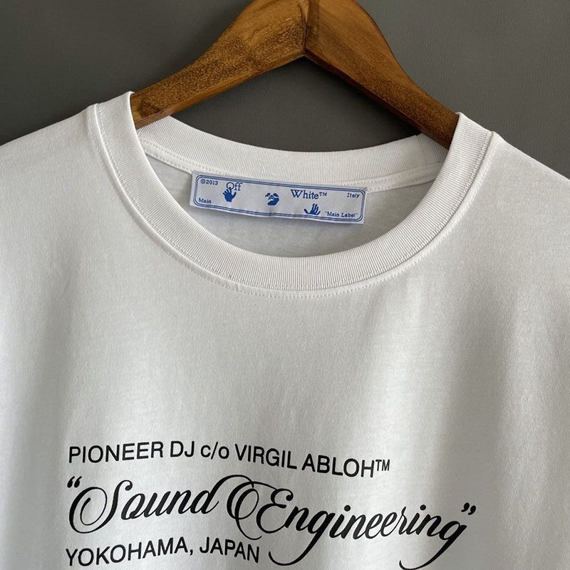 春夏新作オフホワイト アローロゴTシャツ スーパーコピー ofq08490激安送料無料