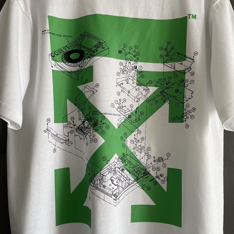 春夏新作オフホワイト アローロゴTシャツ スーパーコピー ofq08490高い品質