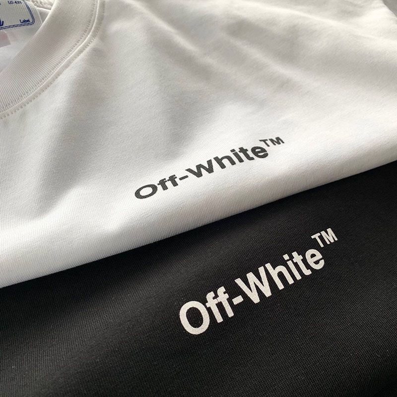 人気急上昇オフホワイト Diagonal コットンTシャツ コピー ofr65676最高級