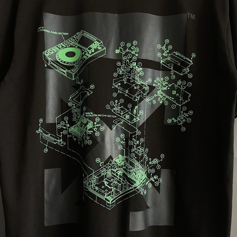 セール新作オフホワイト アローロゴTシャツ 偽物 ofr84178激安送料無料