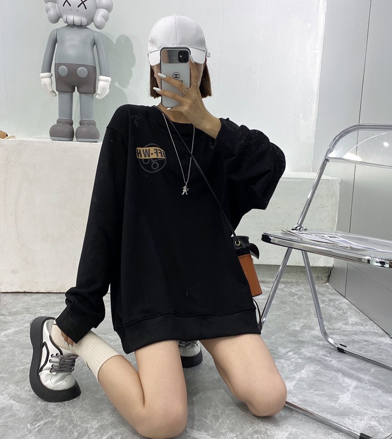 人気急上昇オフホワイト パーカー コピー ストライプロゴオーバーサイズ oft41132N級品