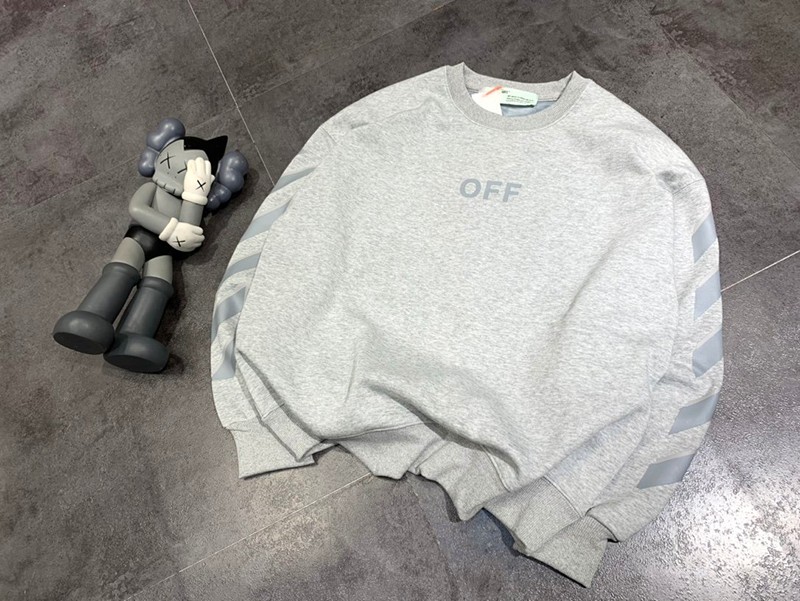 大人気！オフホワイト パーカー コピー ストライプロゴオーバーサイズパーカー ofu43775品質保証