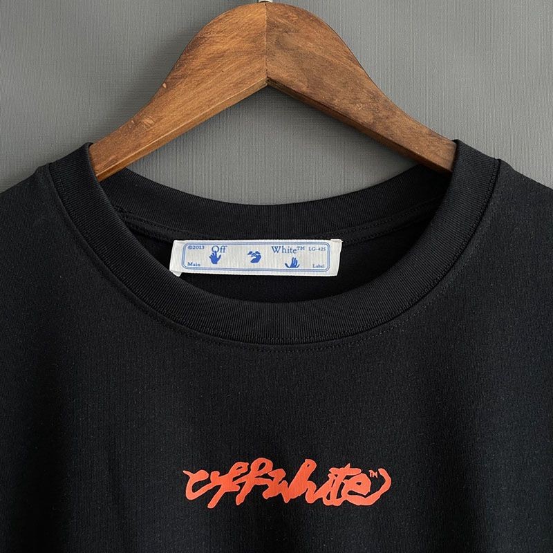 世界中で大人気♪オフホワイト グラフィティ アローロゴTシャツ 偽物 ofu86647最高級