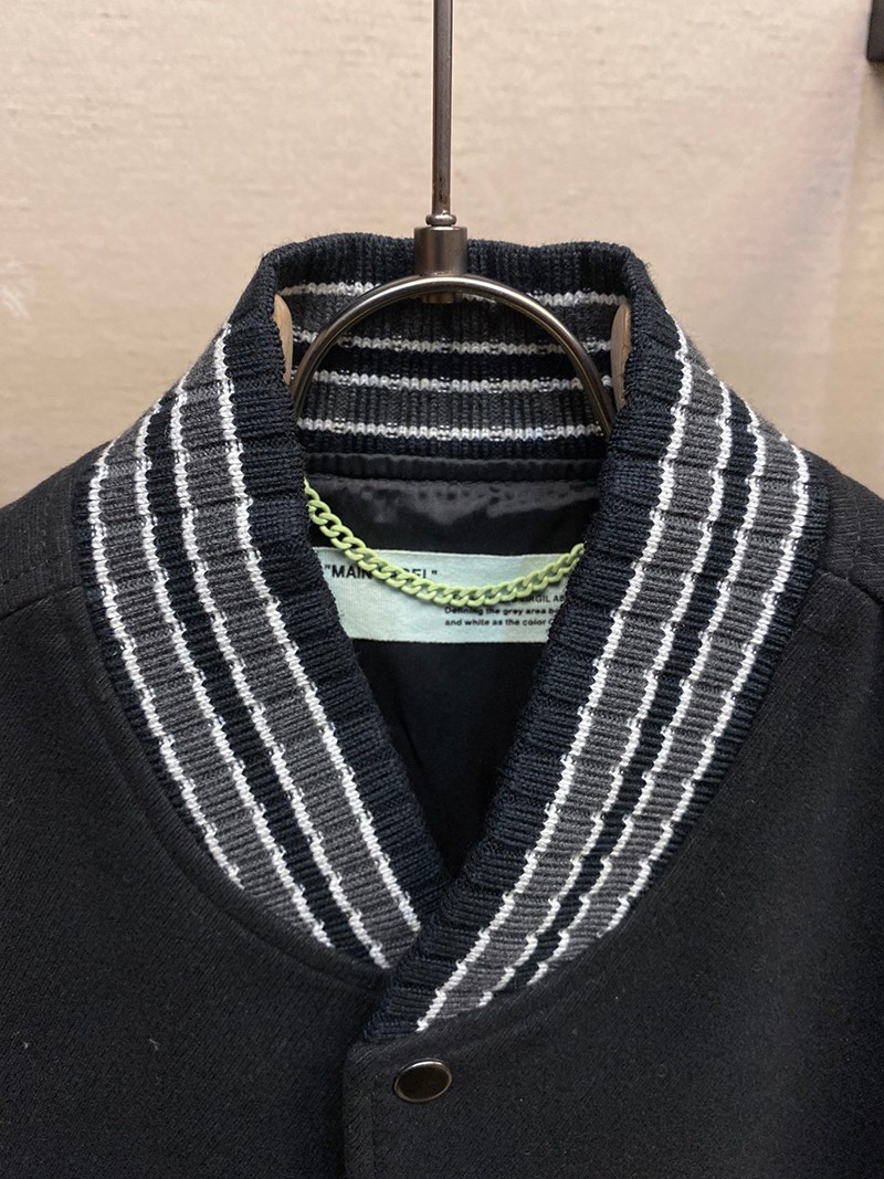 人気急上昇 OFF-WHITE ジャケット コピー ミニマル ボンバージャケット ofv45257激安送料無料