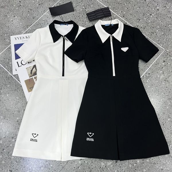 ☆超人気☆★プラダ★ワンピース コピー クレープ デ シン ドレス 2色 pua23919通販