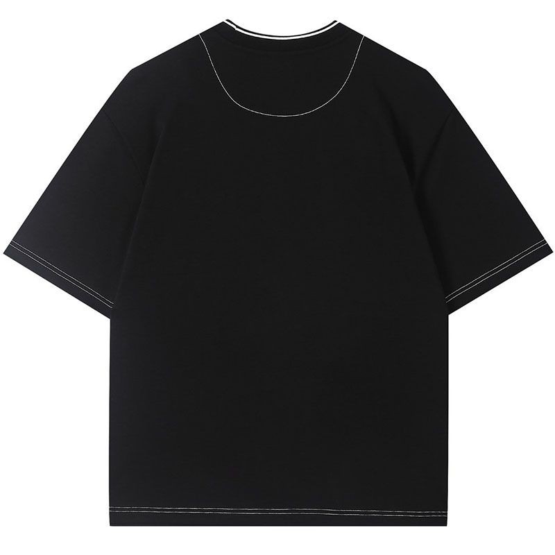 稀少プラダ コットンTシャツ スーパーコピー 半袖 ロゴ puc37563通販