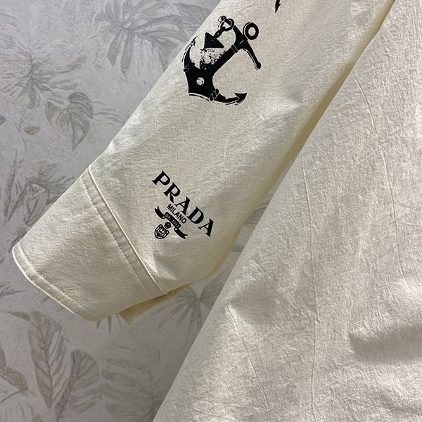 早い者勝ち♡プラダ ポプリンストレッチ シャツ 激安 pui77836人気