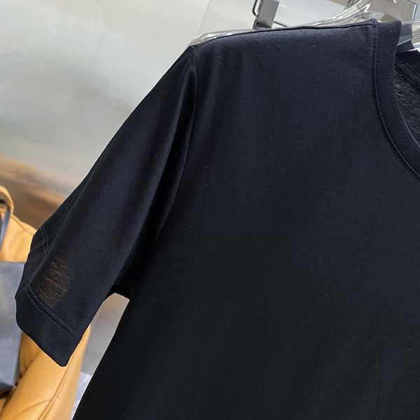 人気急上昇 プラダ☆ロゴ コットンTシャツ スーパーコピー pur38879代引きを販売