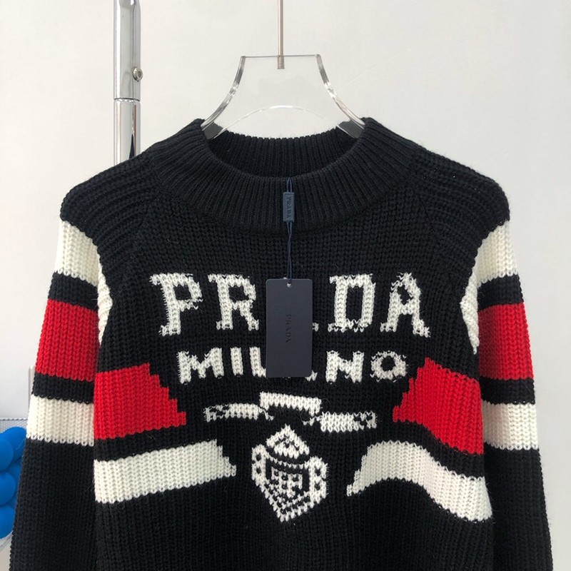 送料込 プラダ セーター 偽物 カシミア ウール セーター pur65853通販