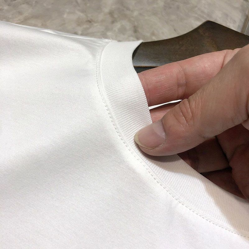 稀少プラダ ロゴ コットンTシャツ 偽物 2色 pus93005激安送料無料