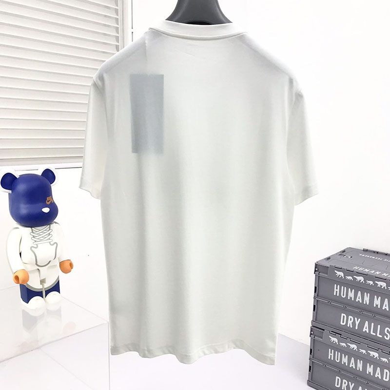 累積売上総額第１位！プラダ ロゴ コットンTシャツ コピー ホワイト puv92030通販
