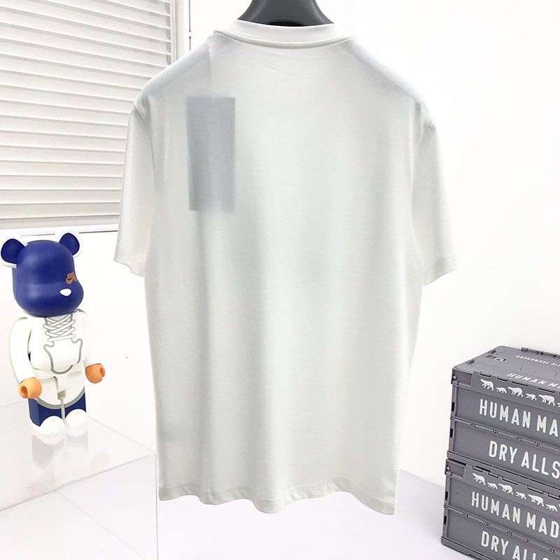 日本未入荷プラダ コピー ロゴ コットンTシャツ ホワイト puw71864通販