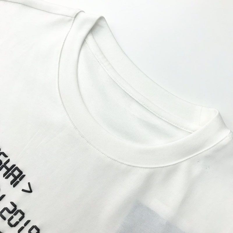 日本未入荷プラダ コピー ロゴ コットンTシャツ ホワイト puw71864激安送料無料