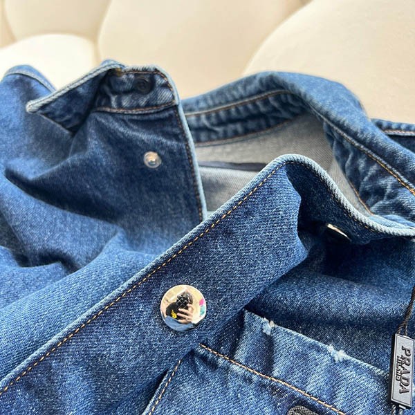 プラダ オーガニックデニムシャツ スーパーコピー puy79960N級品