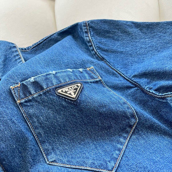 プラダ オーガニックデニムシャツ スーパーコピー puy79960代引きを販売