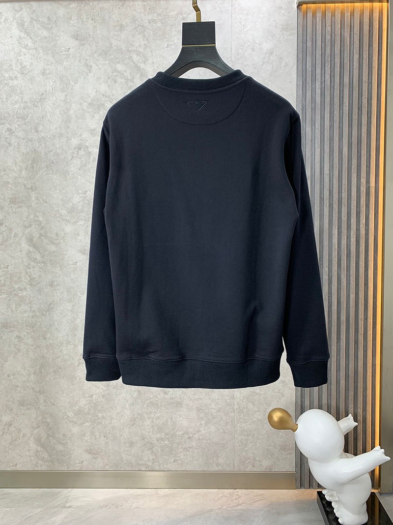 一目惚れ♪★プラダ セーター コピー★ロゴプリント ジャージー スウェットシャツ puz84101N級品