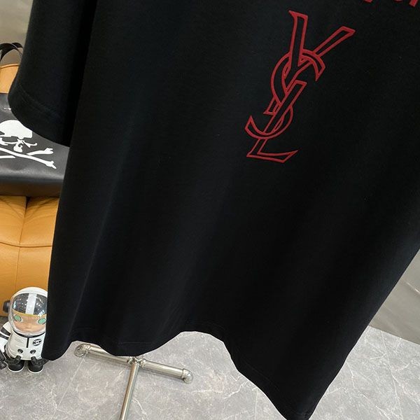 追跡付サンローラン リバースロゴ 半袖Tシャツ スーパーコピー Saj76425激安送料無料