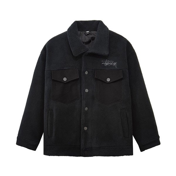 ステューシー偽物激安 SHERPA ロゴ もこもこシェルパジャケット sud62697激安送料無料