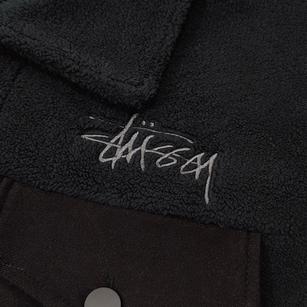 ステューシー偽物激安 SHERPA ロゴ もこもこシェルパジャケット sud62697品質保証