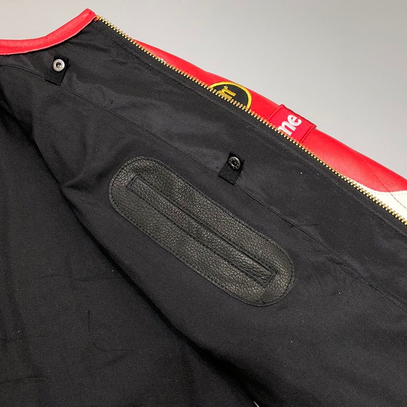 21AW新作シュプリーム コピー 革のジャケット  Vanson Leather Bones Jacket She85383激安通販サイト